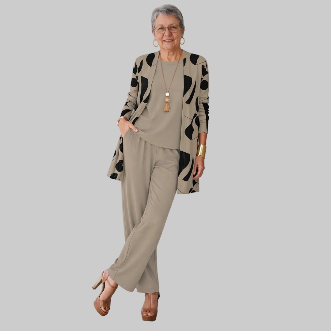 Ymke | Flowing Three-Piece Set
