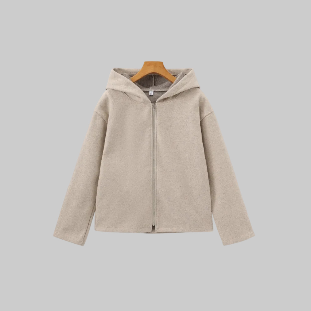 Marlow Wool Zip Coat