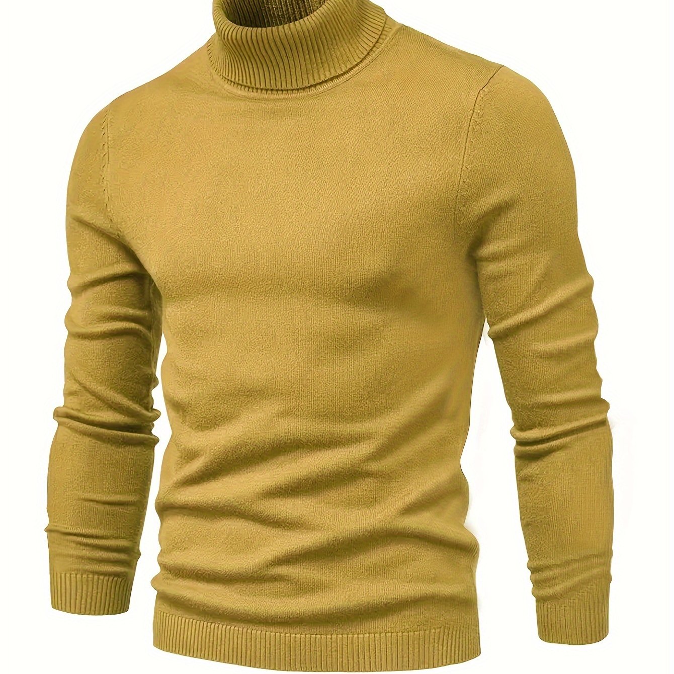 Heren Thermo Ondergoed, Lange Mouwen Hoge Hals Thermo Tops, Casual Pullovers Thermo Ondergoed Tops, Heren Kleding