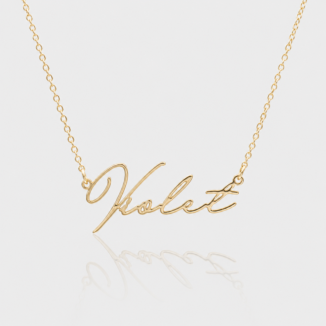 Ellington - Valencia Custom Name Necklace