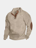 Classic sweater with a high collar