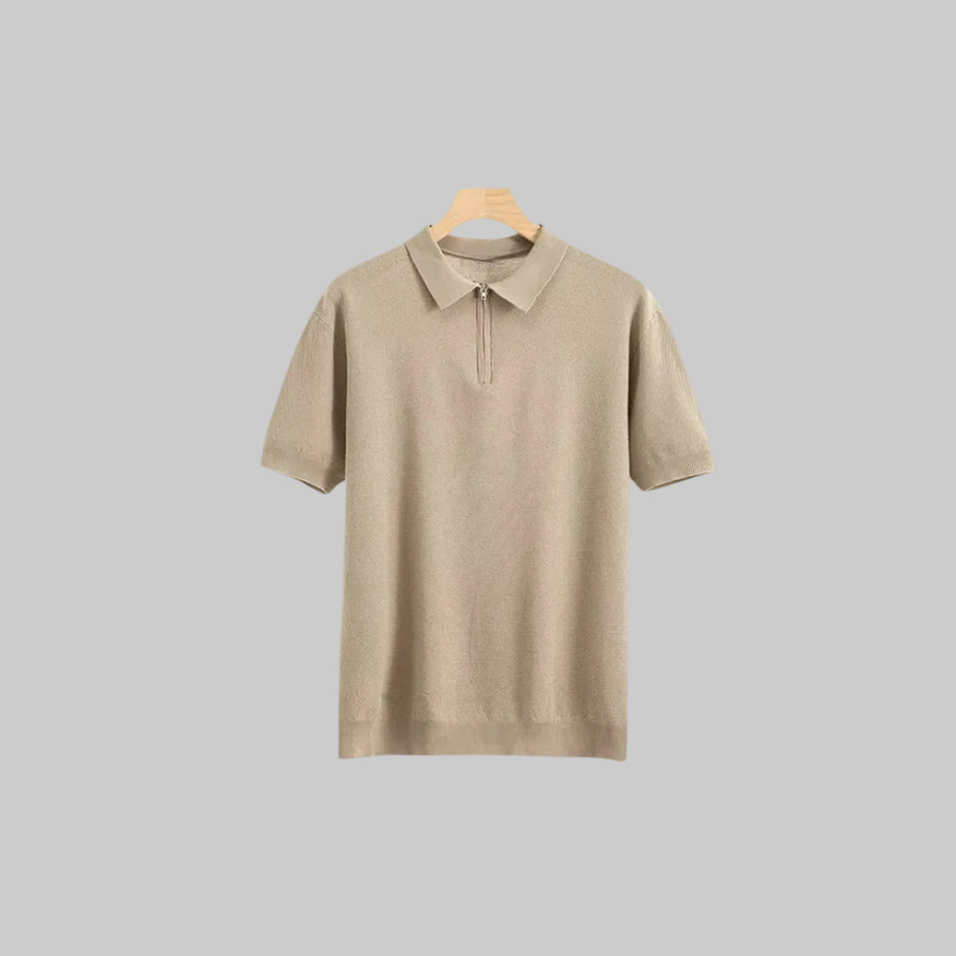 Marbella Zip Up Polo