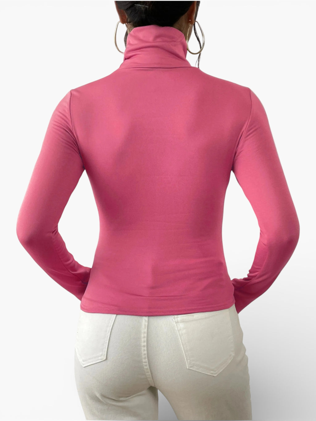 Women’s Knit Long Sleeve Top in Polyester