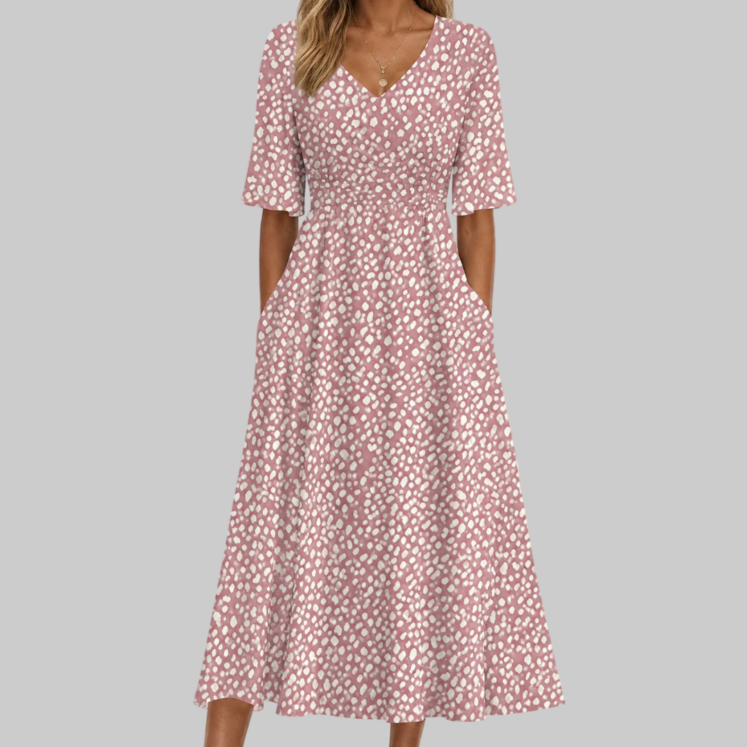 Romy | Tummy Covering Midi Dress