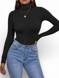 Women’s Knit Long Sleeve Top in Polyester