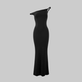 One-Shoulder Bodycon Long Dress