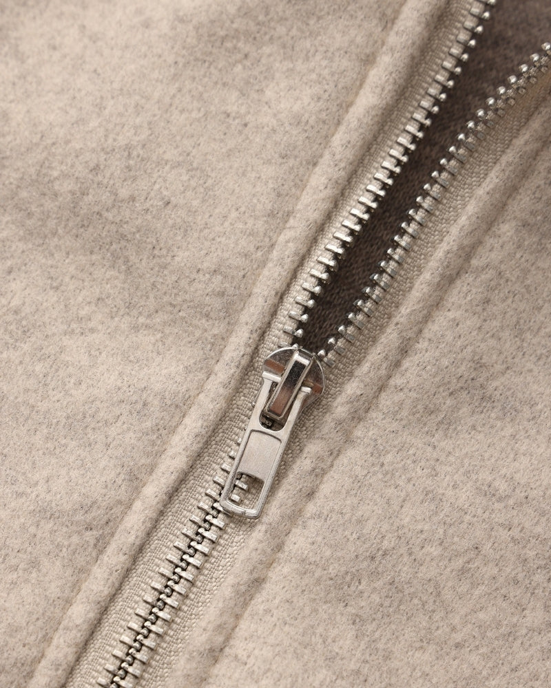 Marlow Wool Zip Coat
