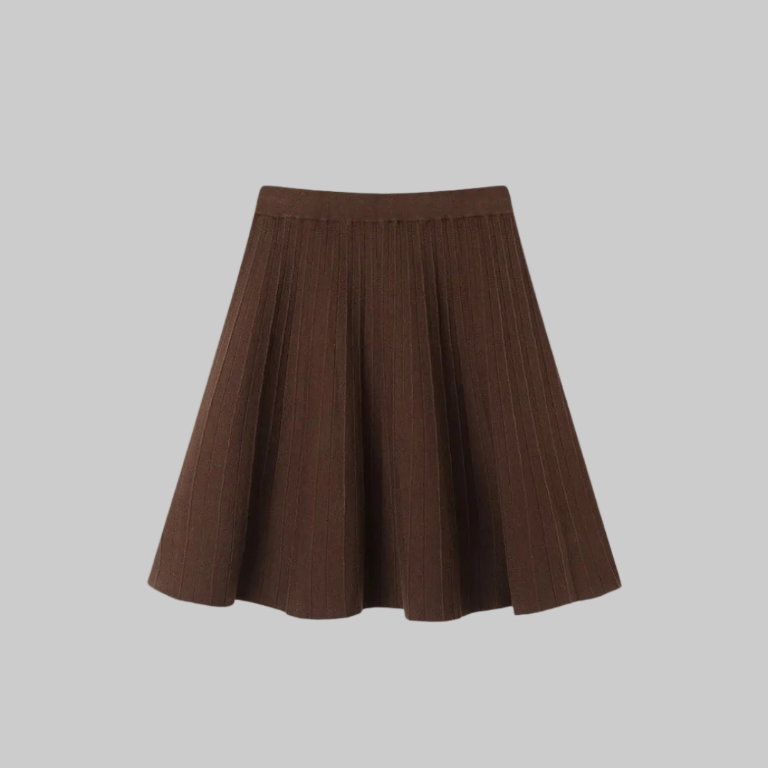 Oxford Pleated Wool Mini