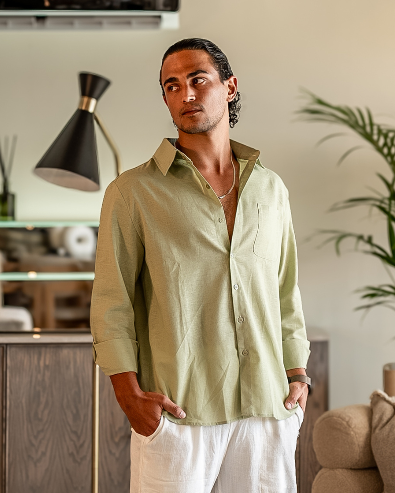 Cape Town - 100% Linen Shirt