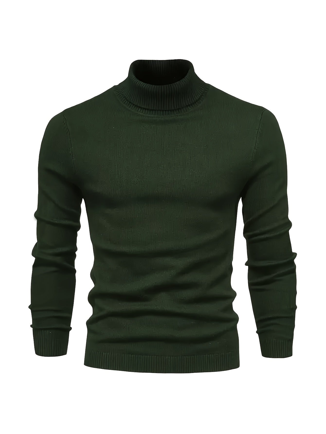 Heren Thermo Ondergoed, Lange Mouwen Hoge Hals Thermo Tops, Casual Pullovers Thermo Ondergoed Tops, Heren Kleding