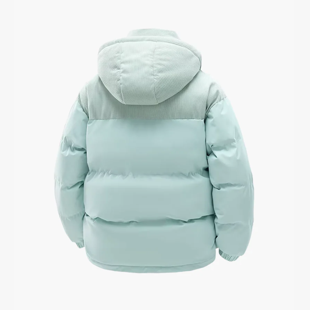 Mason Insulated Hooded Puffer Jacket – Stylish Winter Coat for Men Black