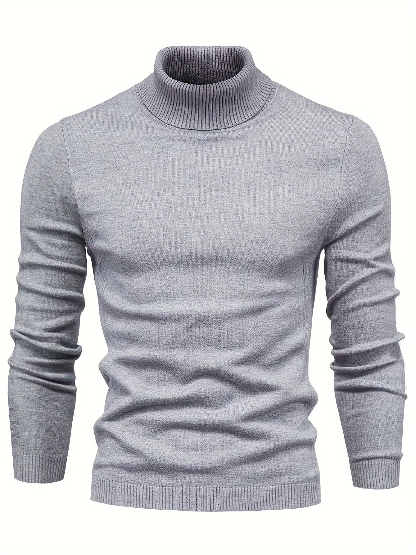 Heren Thermo Ondergoed, Lange Mouwen Hoge Hals Thermo Tops, Casual Pullovers Thermo Ondergoed Tops, Heren Kleding