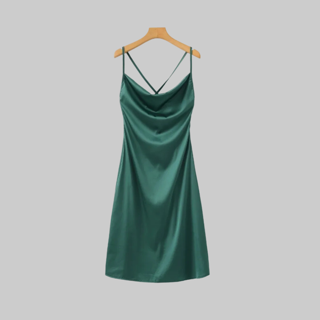 Old Money Silk Slip Dress