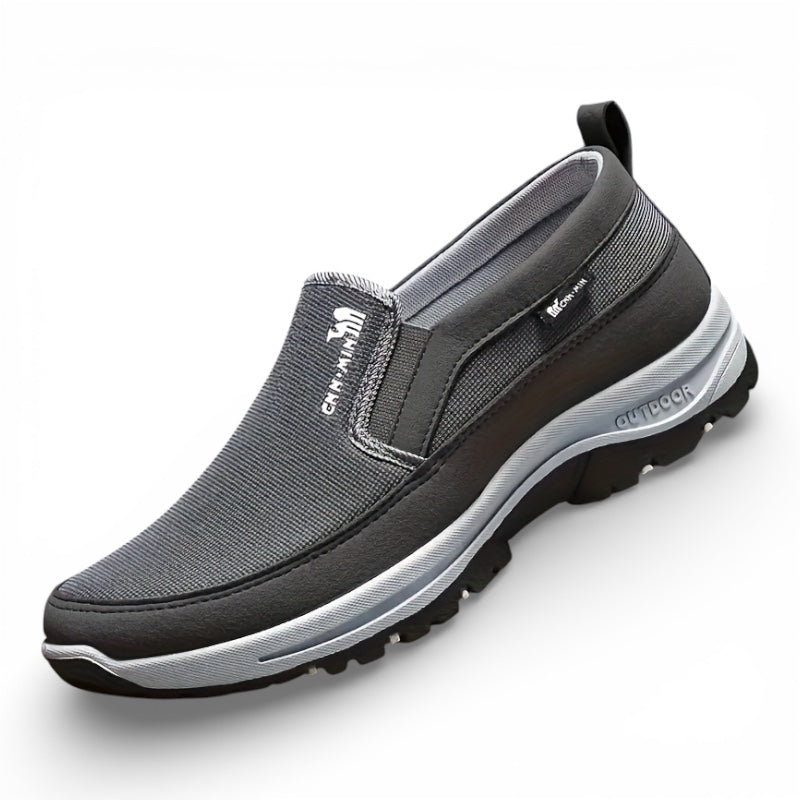 Men’s Slip-On Loafers Fabric Upper Comfort Casual All-Season