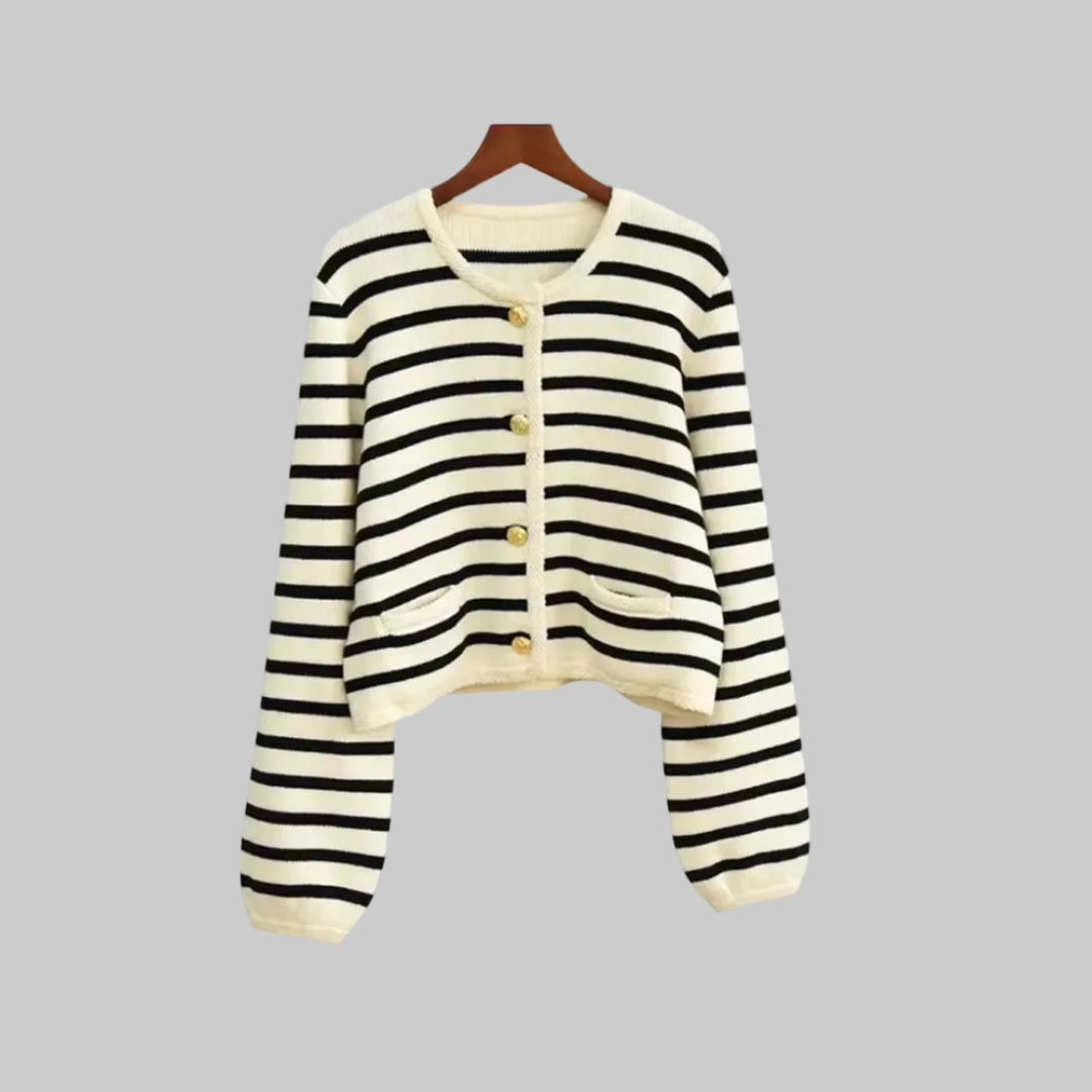 Premium Striped Wool Vest