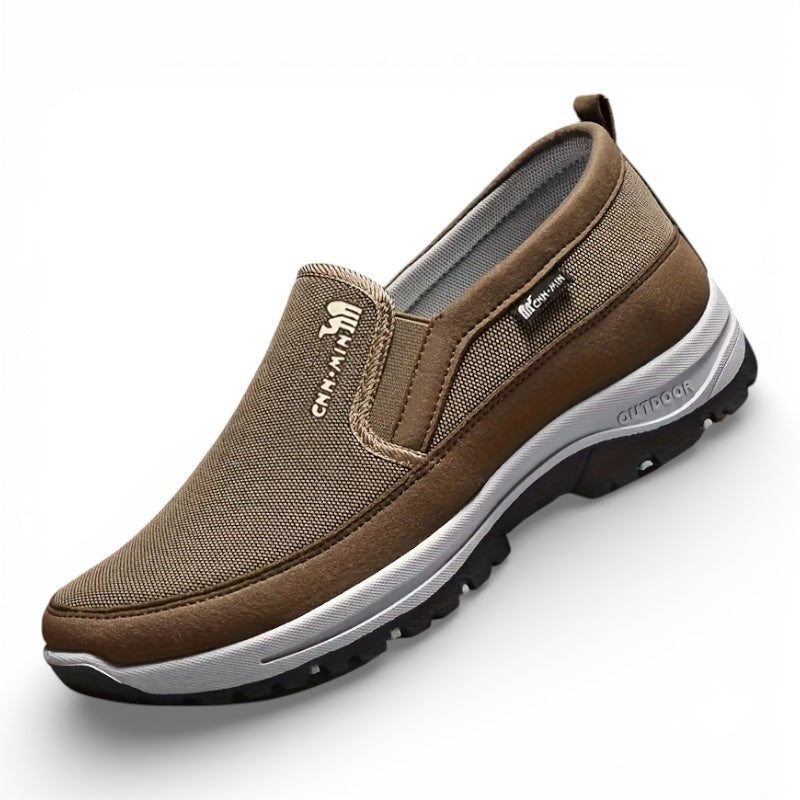 Men’s Slip-On Loafers Fabric Upper Comfort Casual All-Season