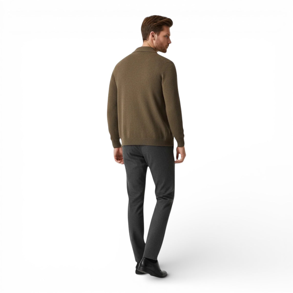 Men’s Premium Knit Cardigan Soft Comfort Classic Everyday Wear