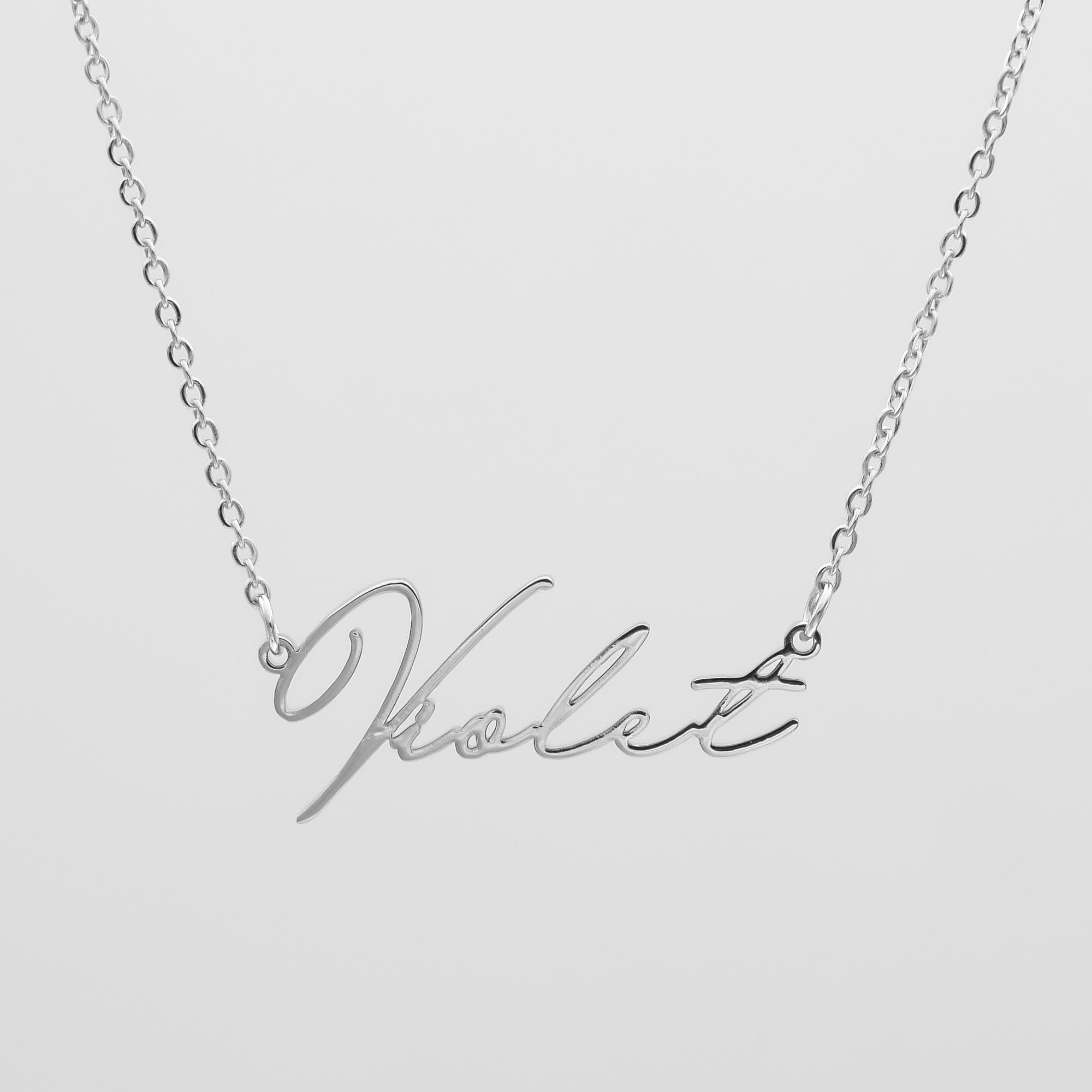 Ellington - Valencia Custom Name Necklace