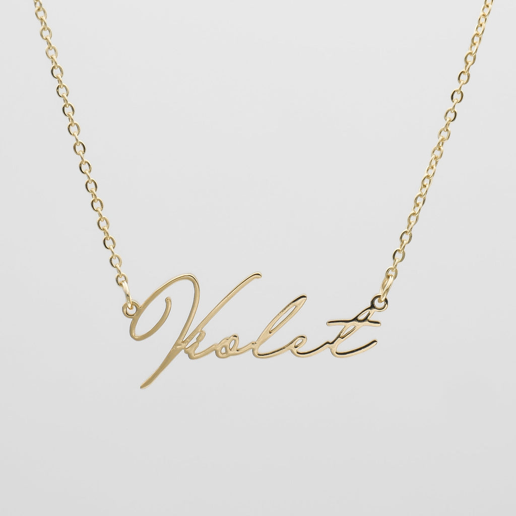 Ellington - Valencia Custom Name Necklace