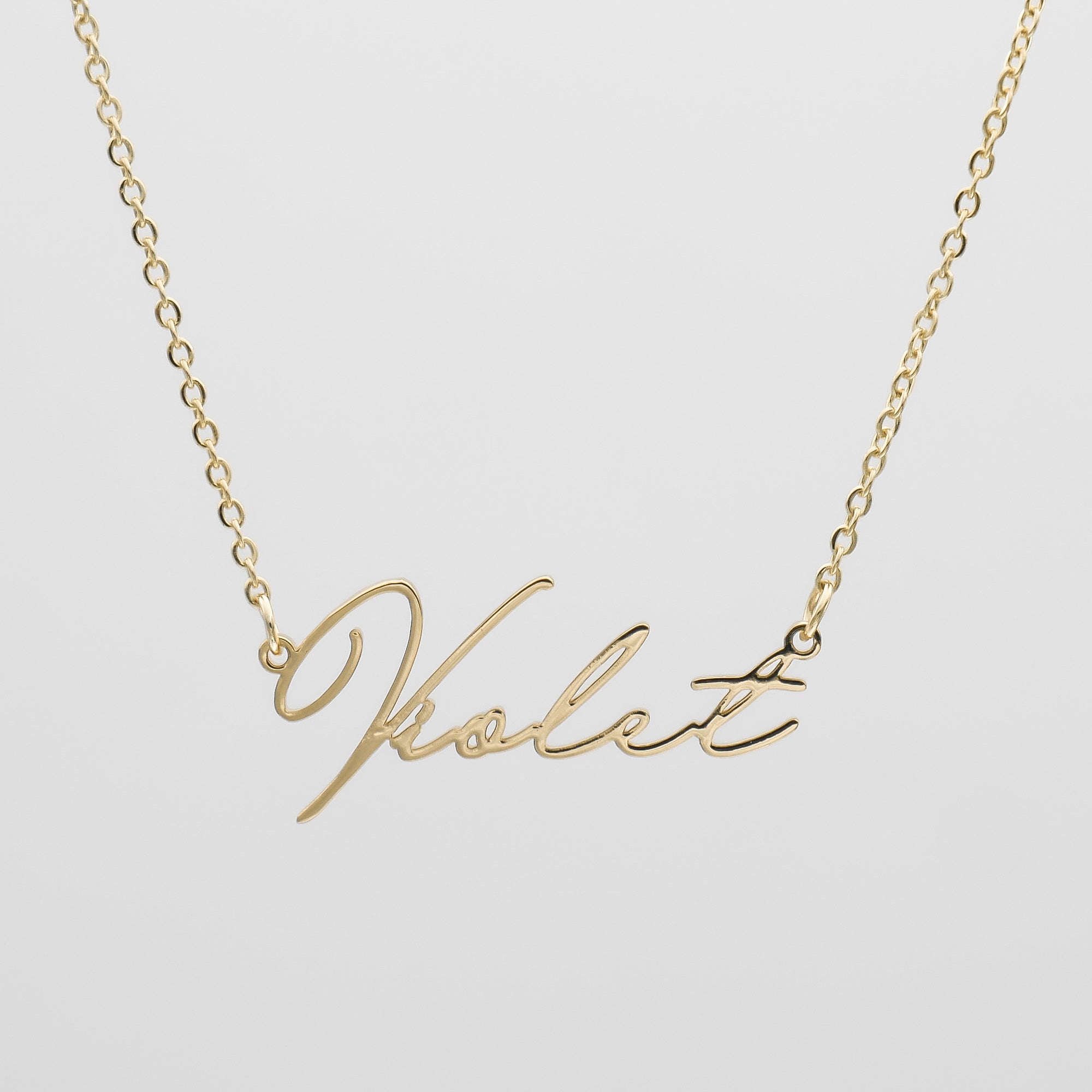 Ellington - Valencia Custom Name Necklace