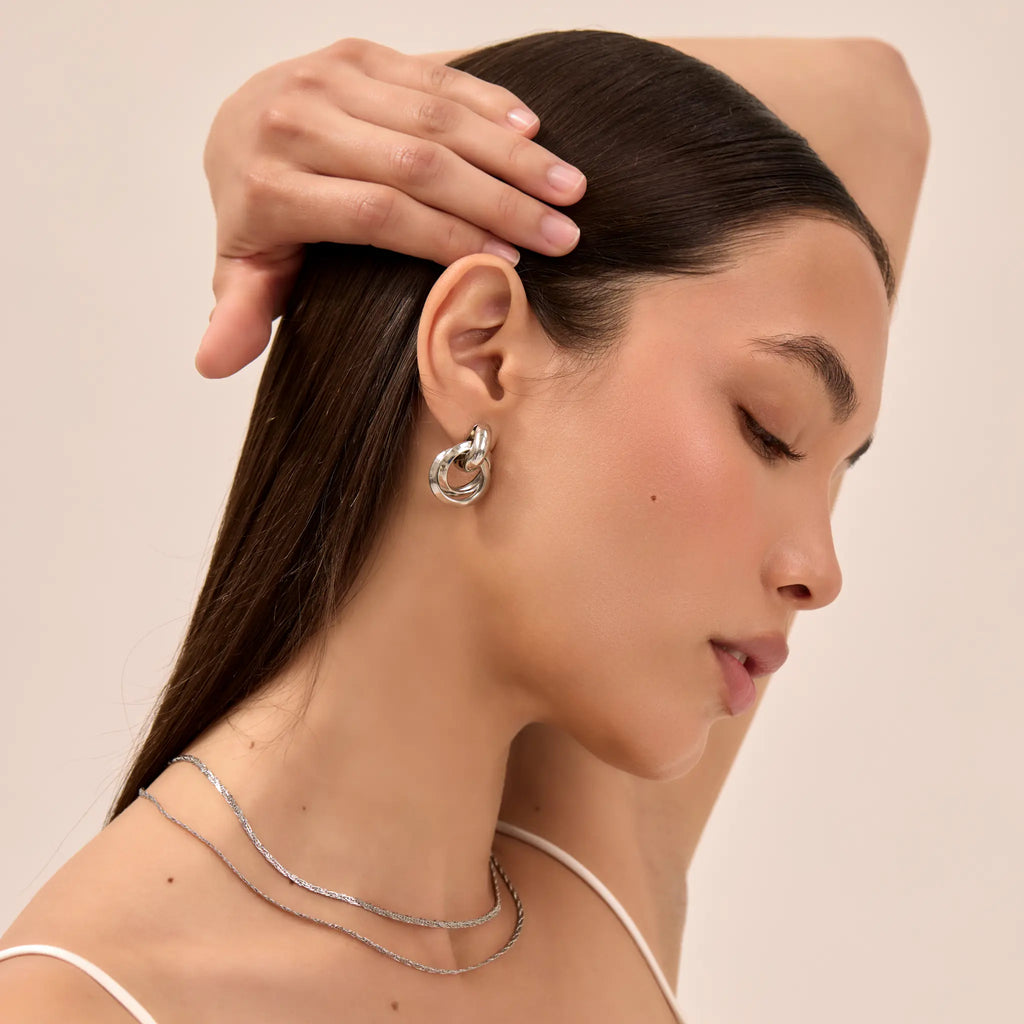 Ellington - Nadia Knot Knocker Earrings