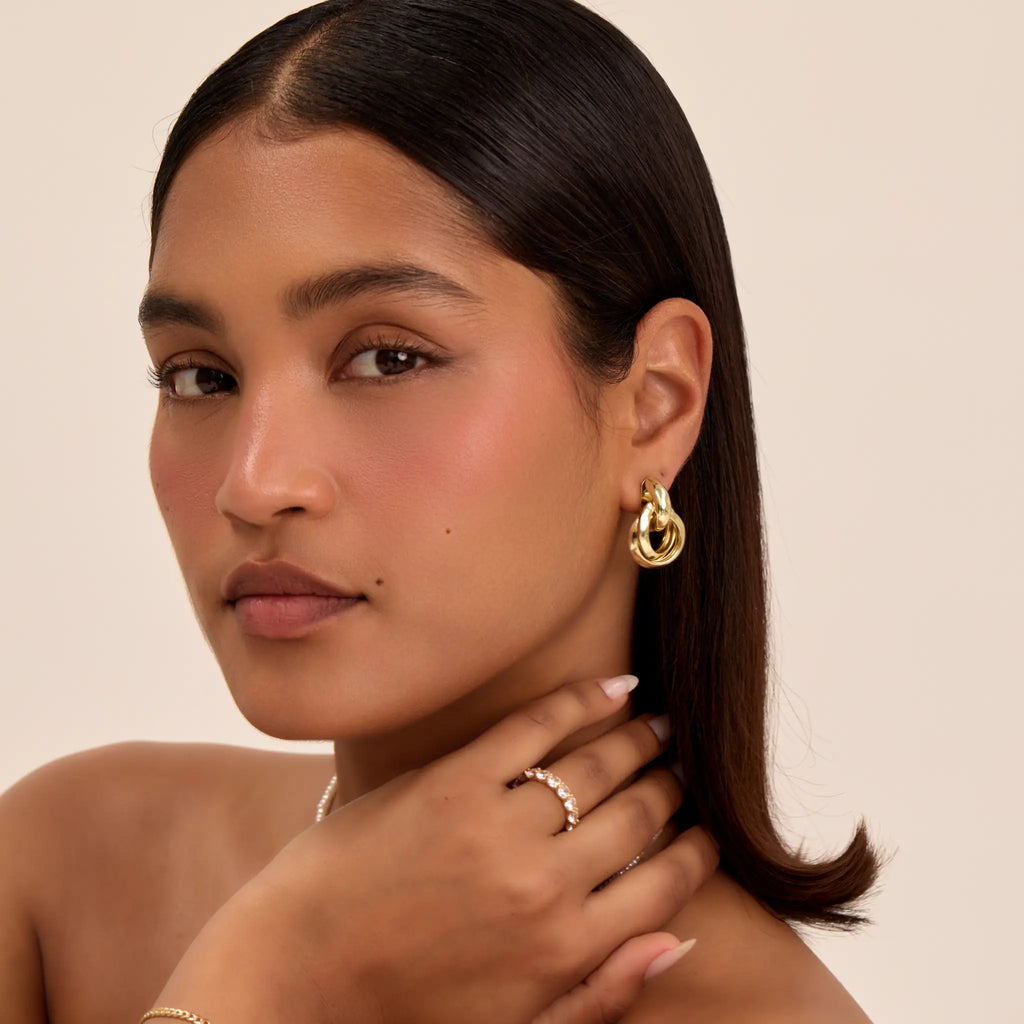 Ellington - Nadia Knot Knocker Earrings