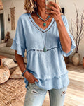 Sienna™ Boho Frill Blouse