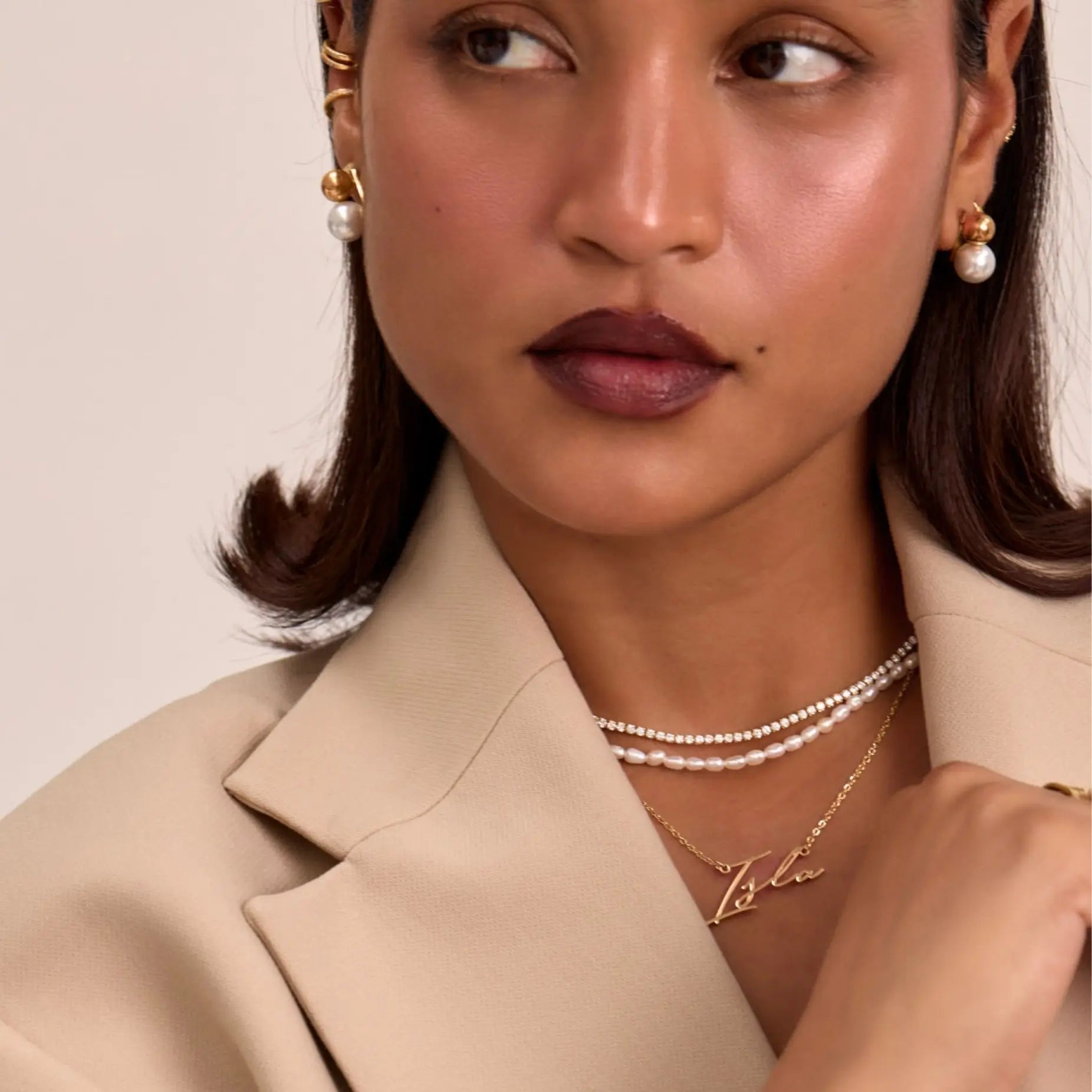Ellington - Valencia Custom Name Necklace