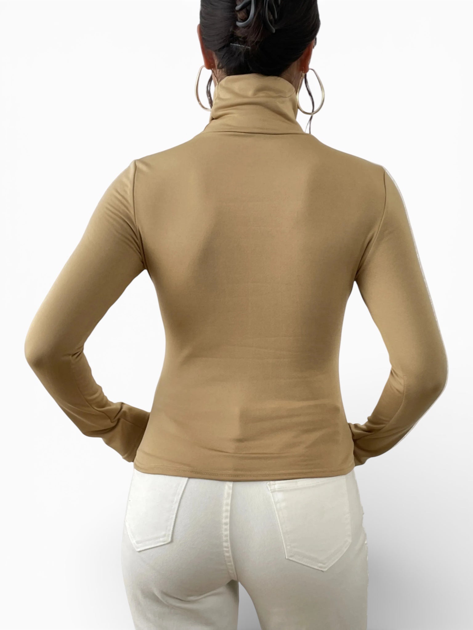 Women’s Knit Long Sleeve Top in Polyester