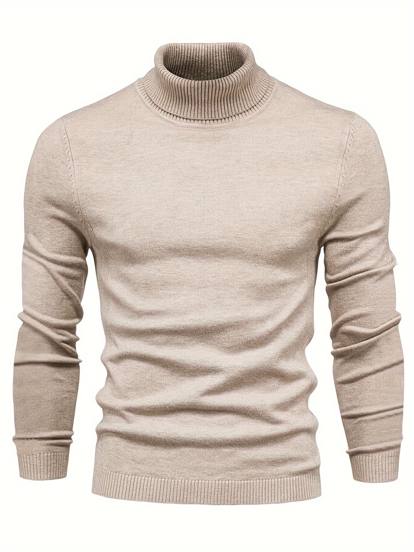 Heren Thermo Ondergoed, Lange Mouwen Hoge Hals Thermo Tops, Casual Pullovers Thermo Ondergoed Tops, Heren Kleding