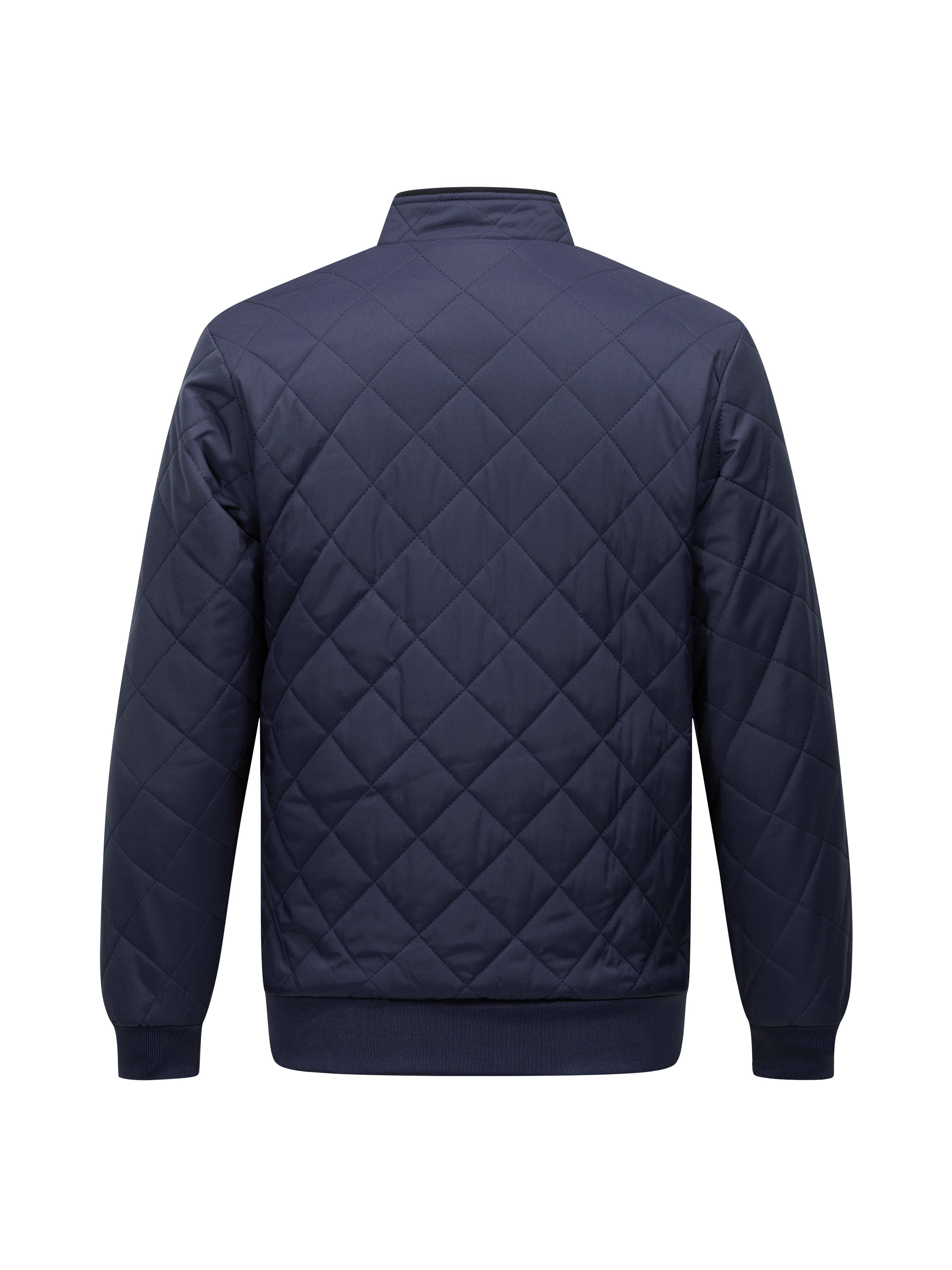 Heren Gewatteerde Fleece-Gevoerde Wintervest - Donkergroen, Warm & Stijlvol met Rits en Zakken, Casual Losse Pasvorm voor Dagelijks Kouwe Weer, Winterkleding