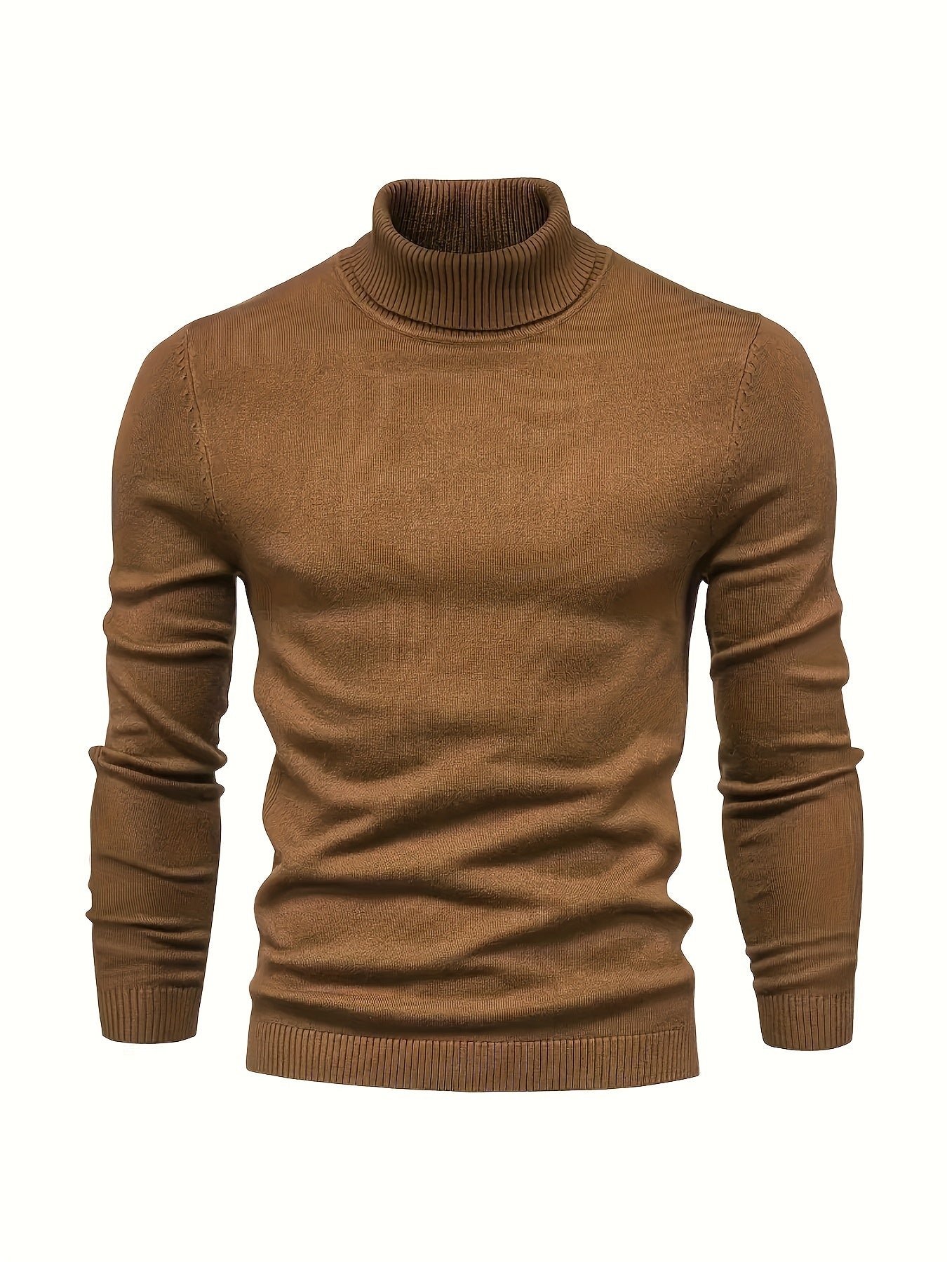 Heren Thermo Ondergoed, Lange Mouwen Hoge Hals Thermo Tops, Casual Pullovers Thermo Ondergoed Tops, Heren Kleding
