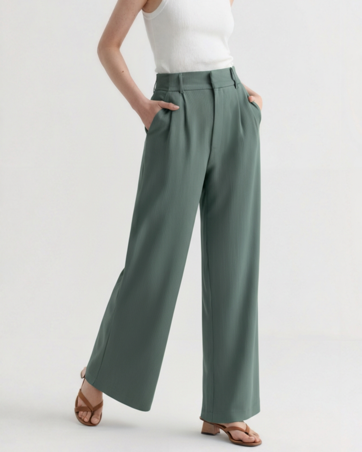 Serena Wide-Leg Trousers