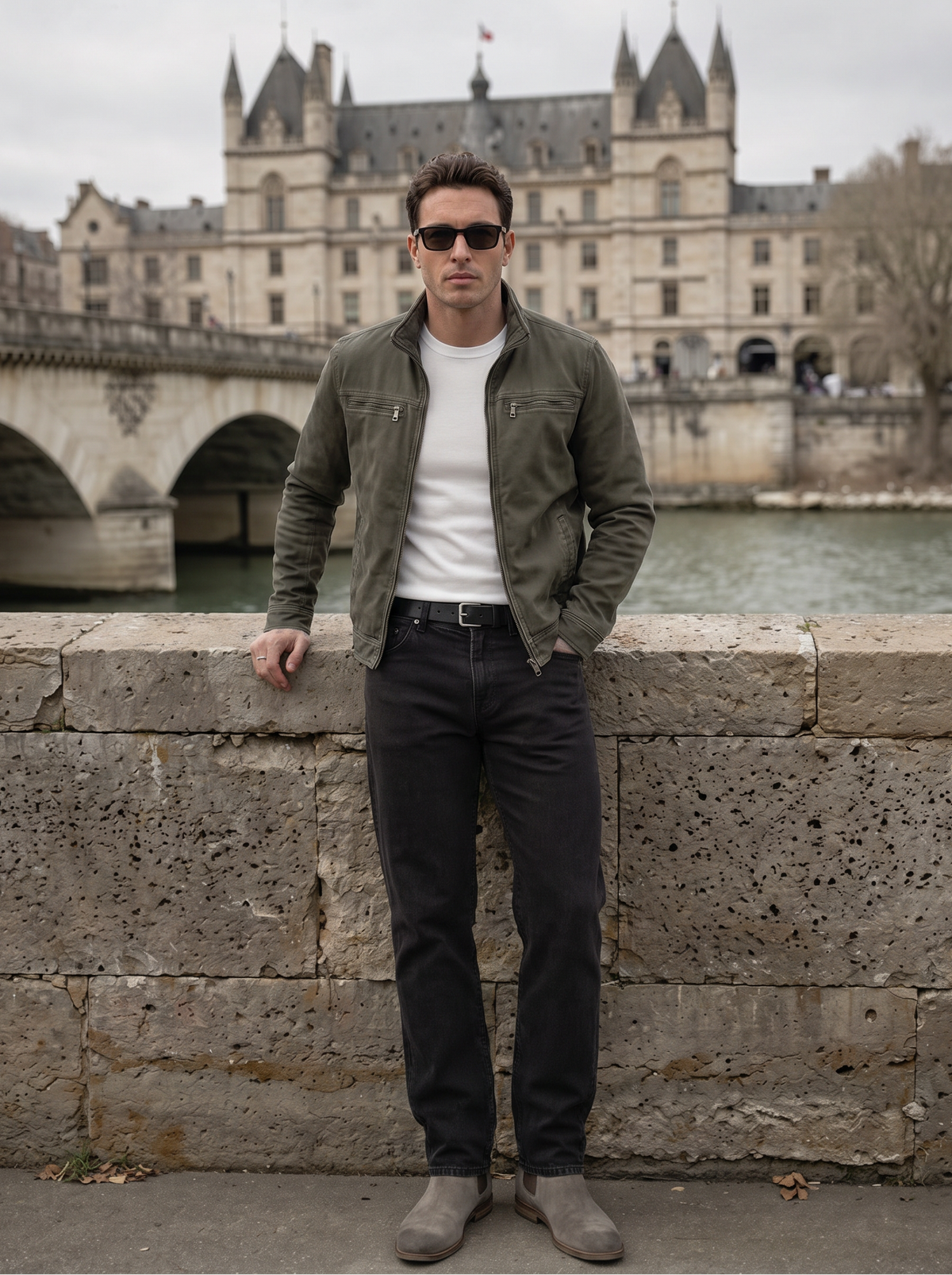 Valmont Vintage Olive Green Field Jacket – Cross & Crown