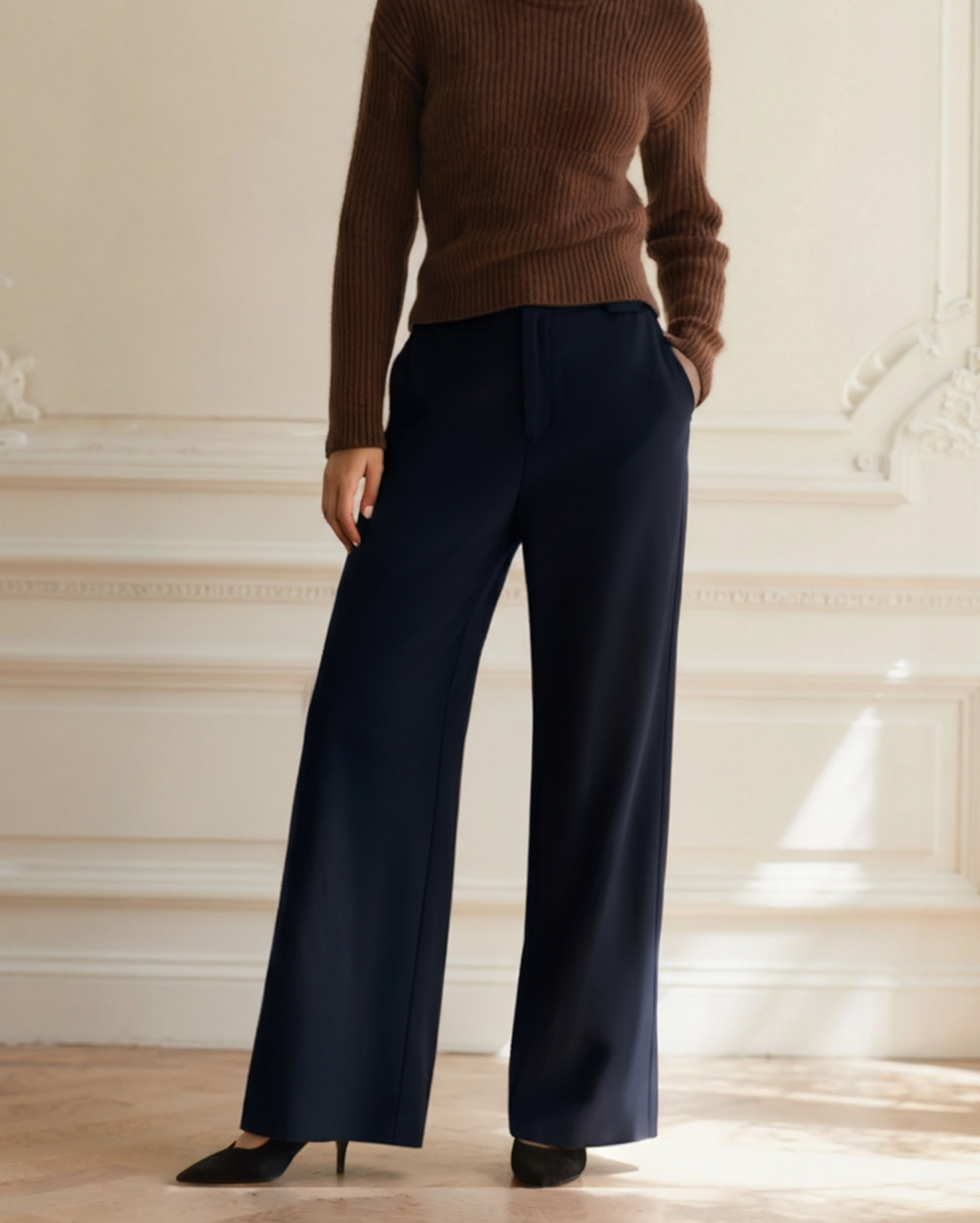 Serena Wide-Leg Trousers